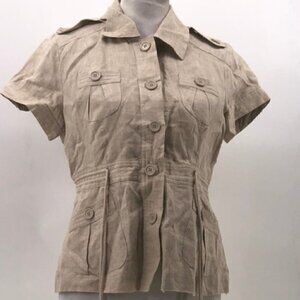 Lucy & Laurel | Linen | Jacket | Short sleeve